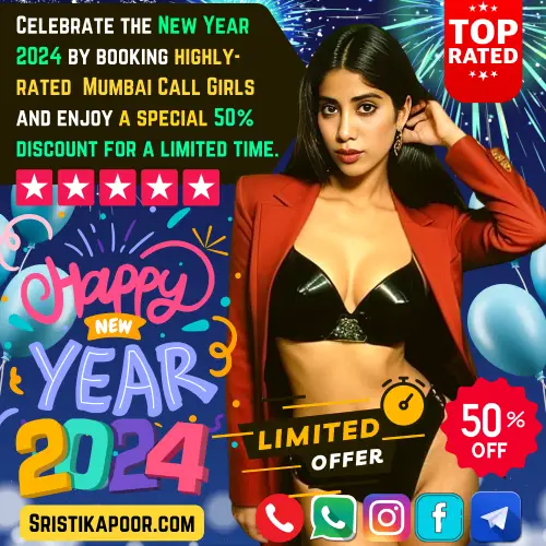 New Year Wishes from Sristi Mumbai Call Girls Agency. Celebrate the New Year 2024 by booking highly-rated Mumbai Call Girls and enjoy a special 50% discount for a limited time.